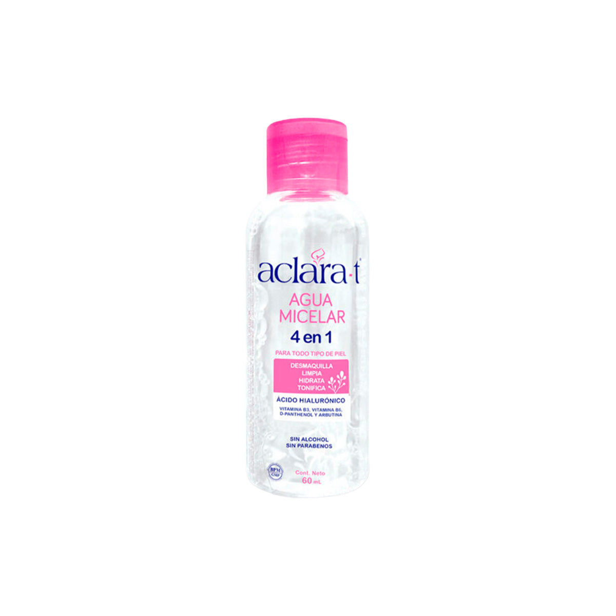 Agua Micelar 4EN1 Aclara -T 60 gr