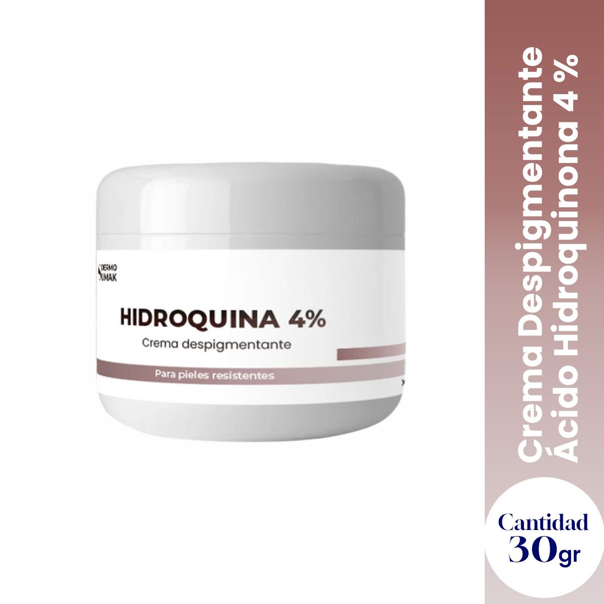 Crema Despigmentante Hidroquinona 4% 30gr - Dermo Sumak