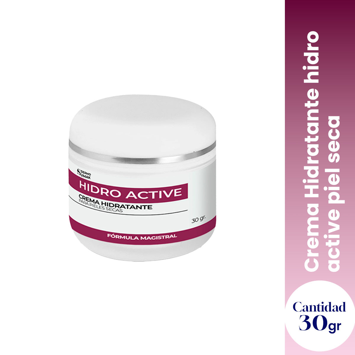 Crema Hidratante Hidro Active para Piel Seca 30gr - Dermo Sumak