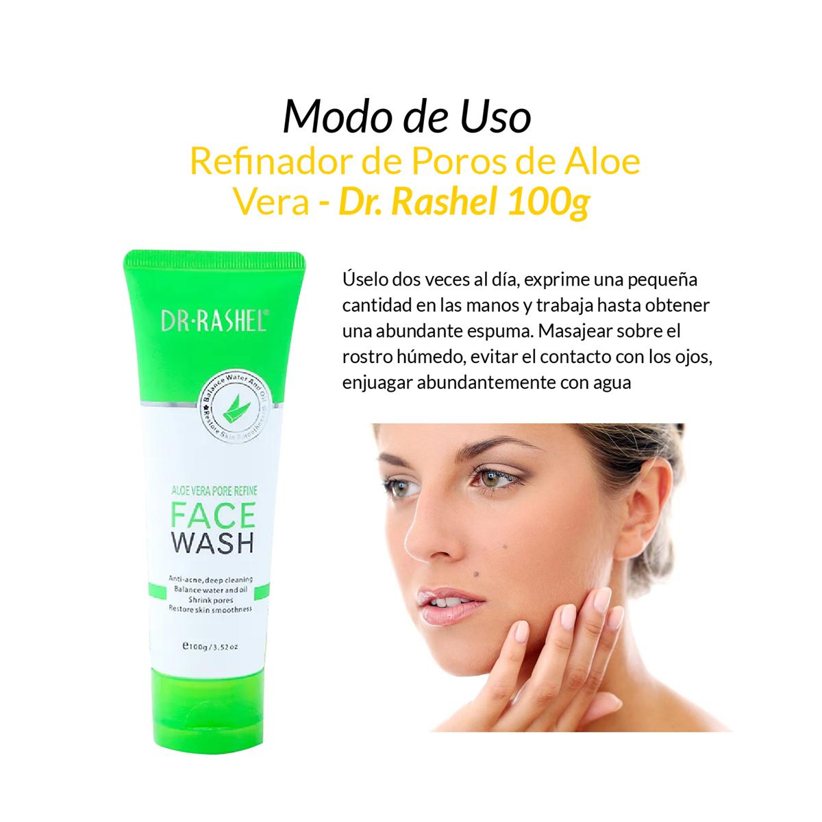 DR RASHEL ALOE VERA FACE WASH 100 GR