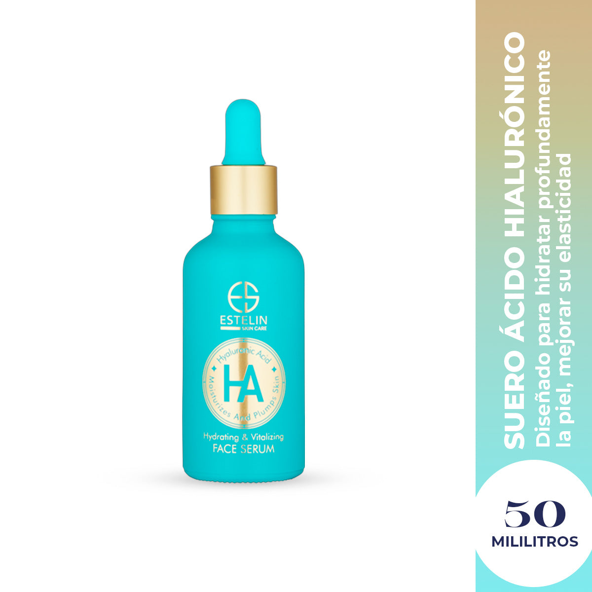 Serum Facial Acido Hialuronico 50ml Estelin