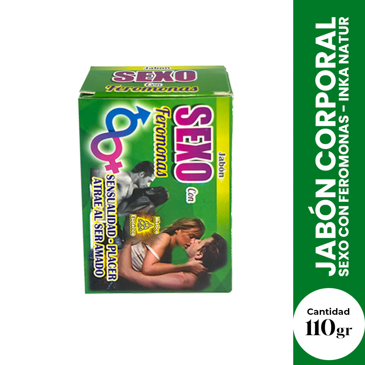 Jabón Corporal Sexo con Feromonas 110gr