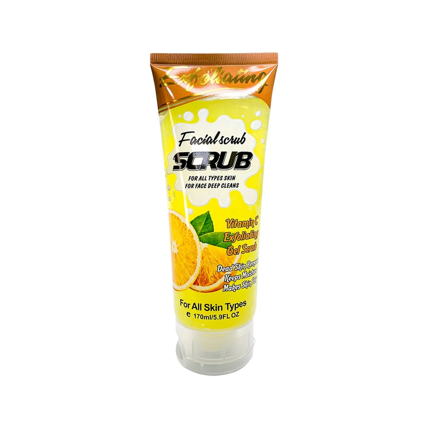 Wokali Exfoliante Facial Vitamina C – Piel Suave y Radiante 170ml