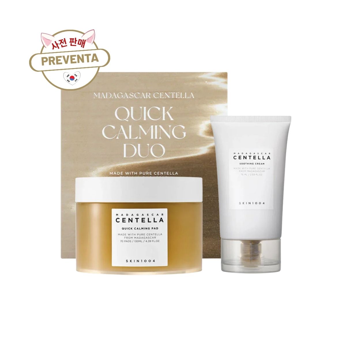 PREVENTA - Madagascar Centella Quick Calming Duo