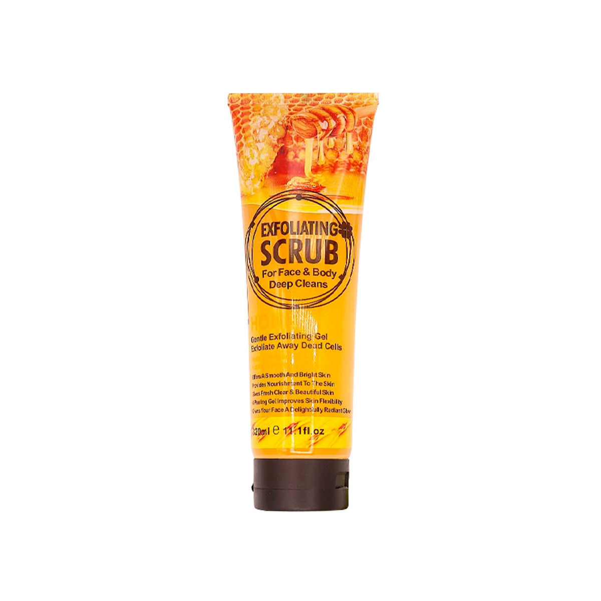 Wokali Gel Exfoliante Miel – Nutrición y Suavidad 320ml