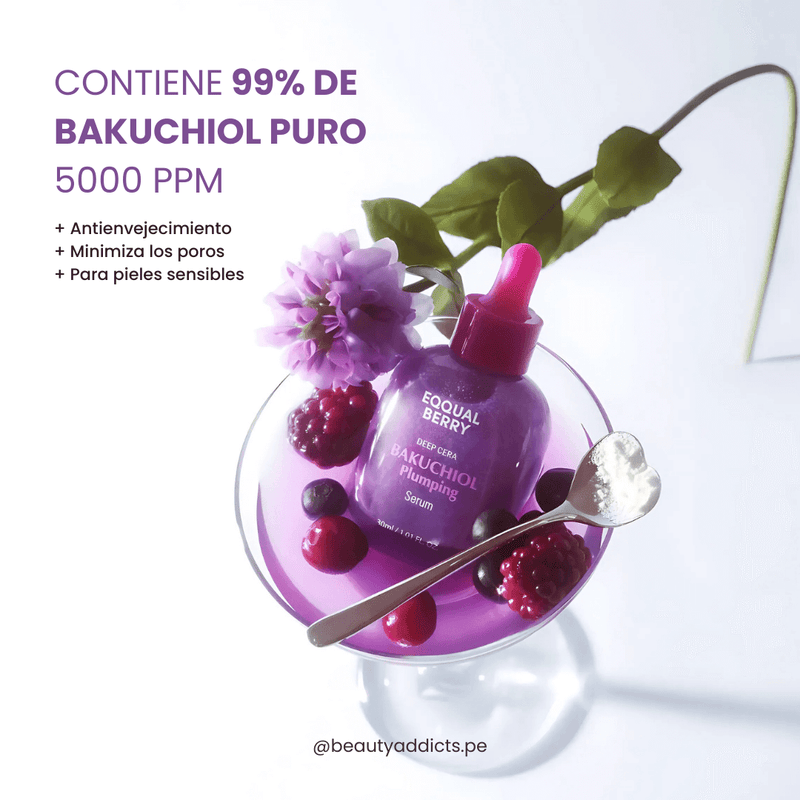 Bakuchiol Plumping Serum 30ml - Eqqualberry