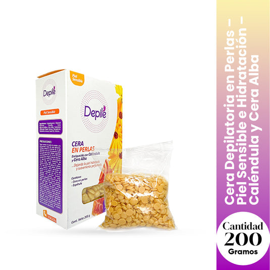 DEPILE CERA DEPIL.EN PERLAS CALENDULA 200GR
