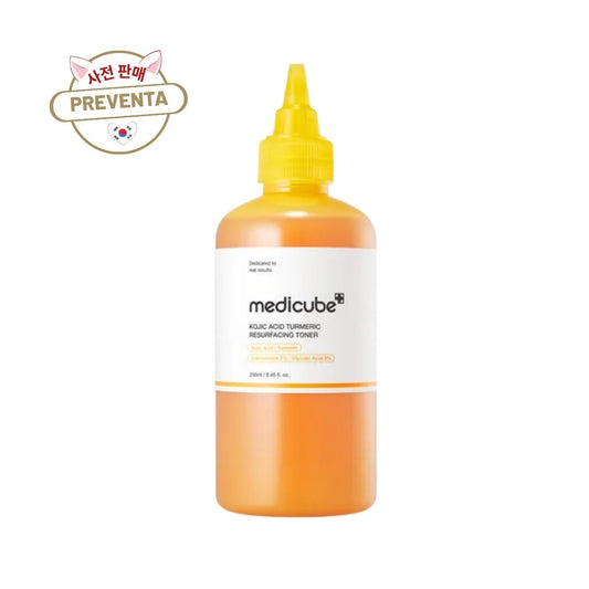 Preventa - Medicube Kojic Acid Turmeric Toner 250ml – Glow y Luminosidad