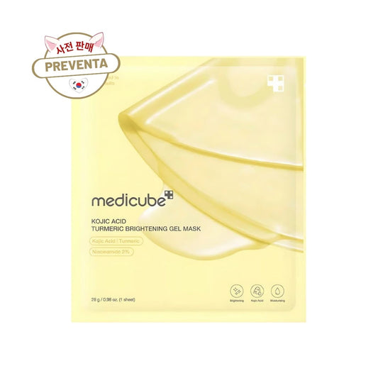 PREVENTA - Medicube Kojic Acid Turmeric Brightening Gel Mask – Mascarilla Glow Facial