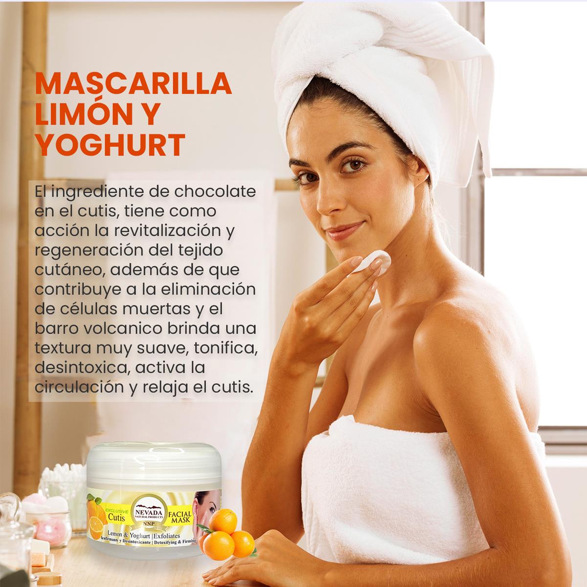 NNP F. MASCARA FAC. YOGURT LIMON 100 GR