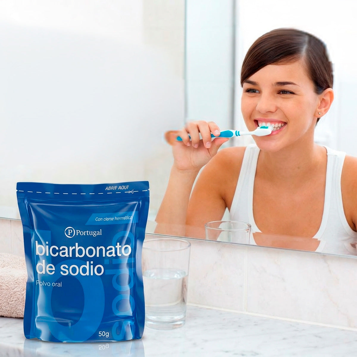 Bicarbonato de Sodio 50g – Multiuso para Limpieza, Olores y Cuidado Personal
