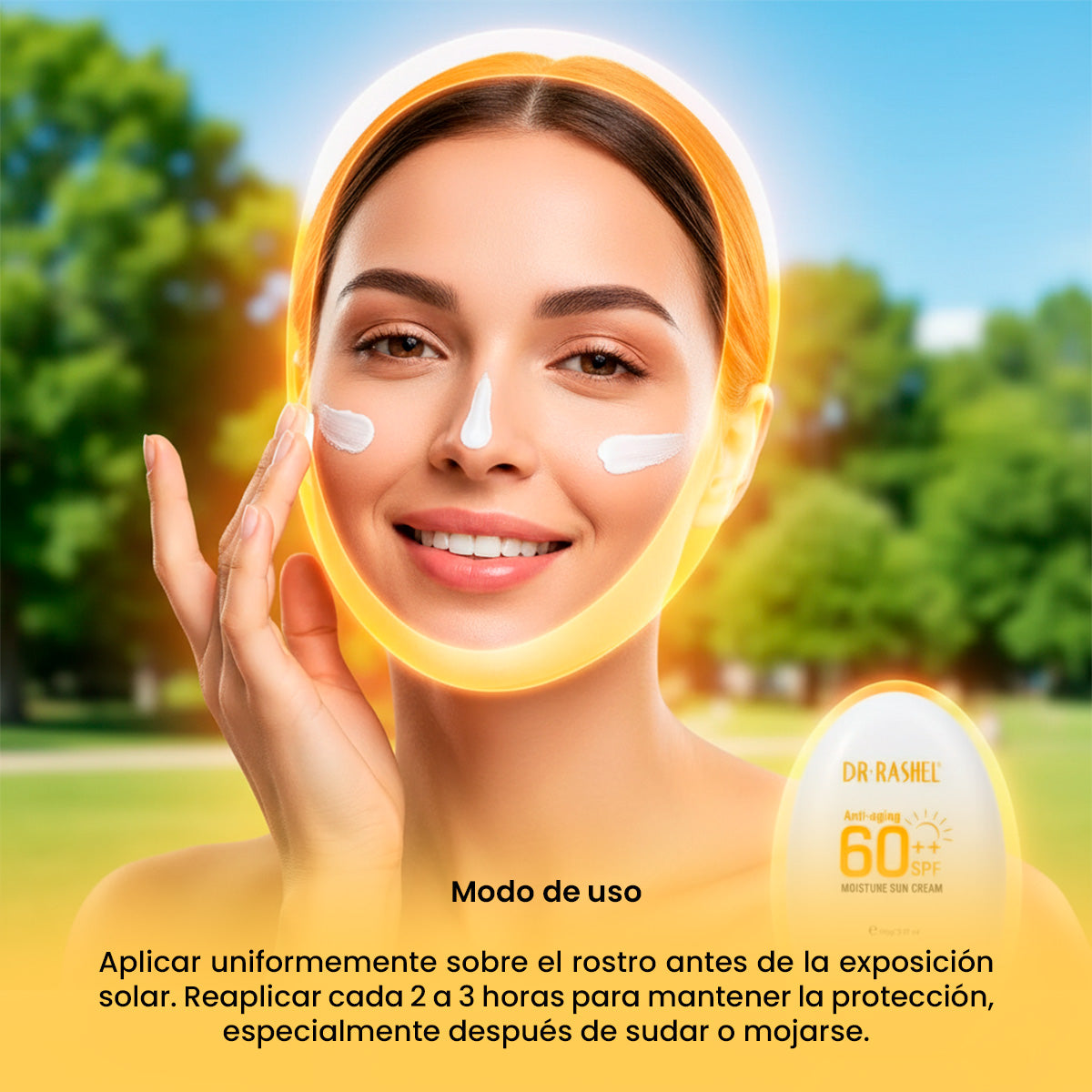 DR RASHEL PROTECTOR SOLAR SUN SPF60 60GR