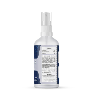 LOCION CAPILAR MINOXIDIL 5% & BIOTINA 60ML - DermoSumak