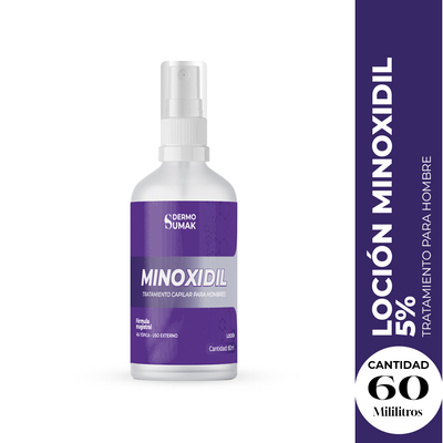 DERMO SUMAK LOCION CAPILAR Y FACIAL MINOXIN 5% X 60ML
