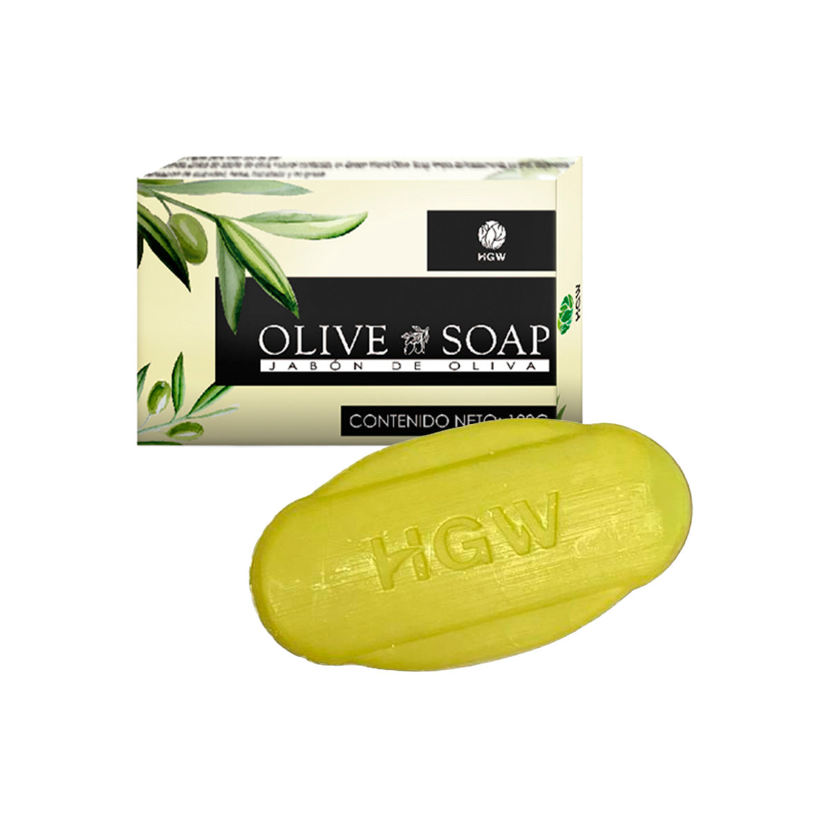 Jabón Corporal de Oliva 100gr HGW