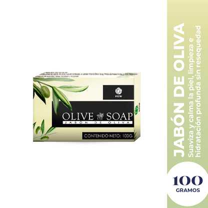 Jabón Corporal de Oliva 100gr HGW