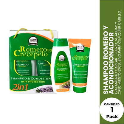NNP C. SET ROMERO CRECEPELO SH420 ML+ACD200ML