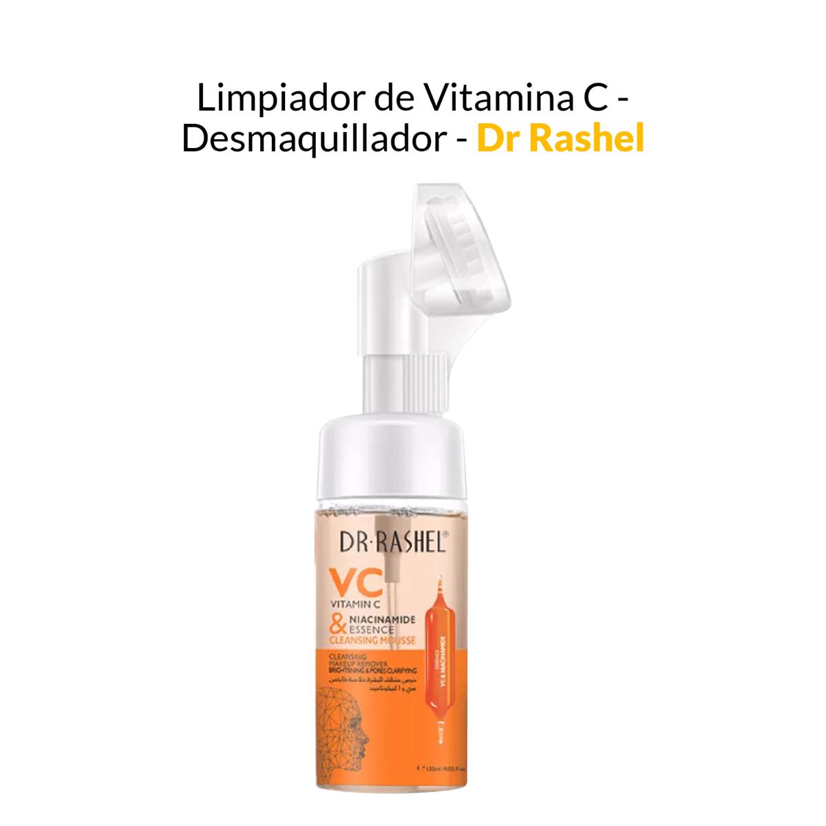 Dr. Rashel Mousse Limpiador de Vitamina C y Niacinamida – Limpieza – 125ml
