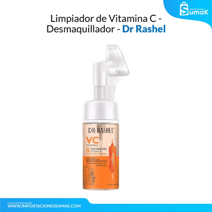 Dr. Rashel Mousse Limpiador de Vitamina C y Niacinamida – Limpieza – 125ml