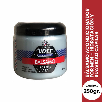 Voss Barber Shop Bálsamo Acondicionador For Men – Hidratación y Suavidad Capilar 250g