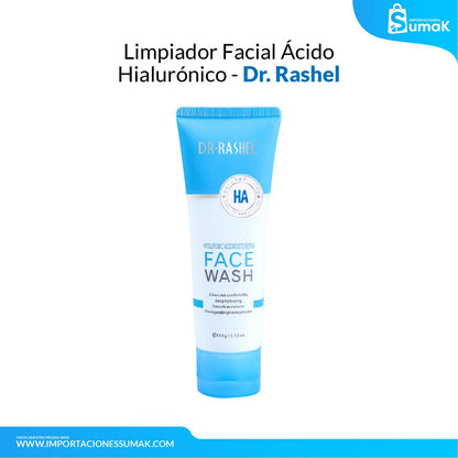 Dr. Rashel Gel Limpiador Facial – Hidratación Profunda con Ácido Hialurónico – 100g