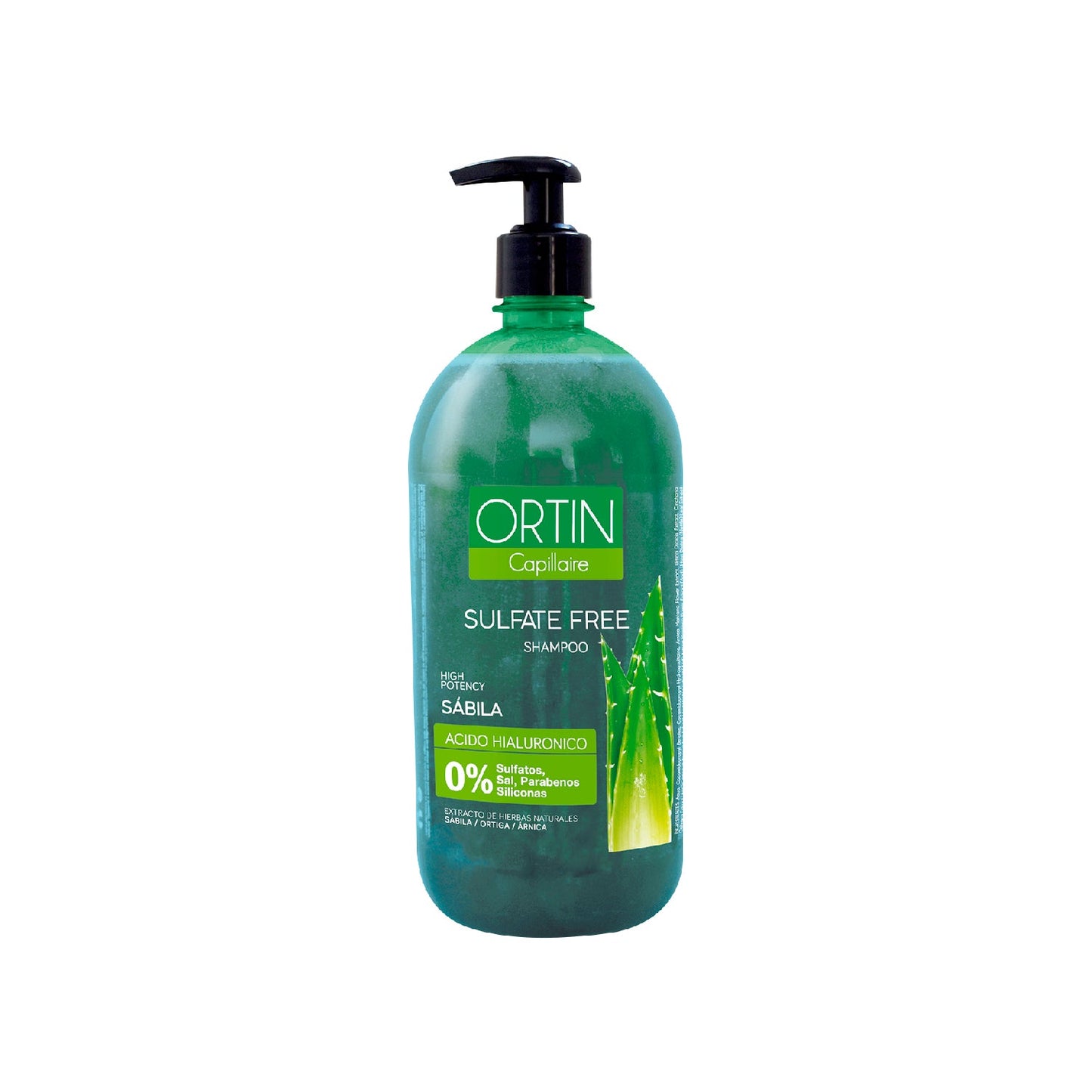 La Cooper – Shampoo Ortin Alta Potencia con Sábila – 1 L