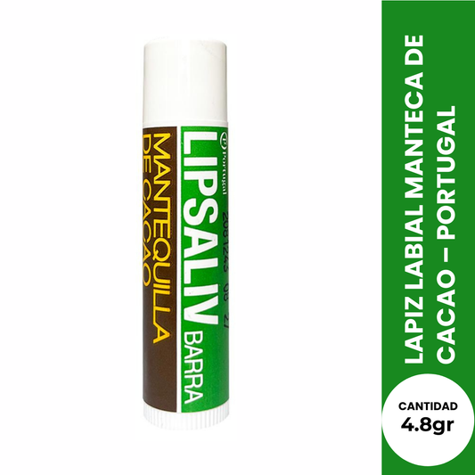PORTUGAL LIPSALIV MANT. DE CACAO BARRA 4.8G