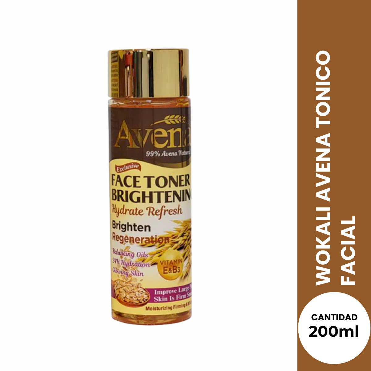 WOKALI AVENA TONICO FACIAL 200ML
