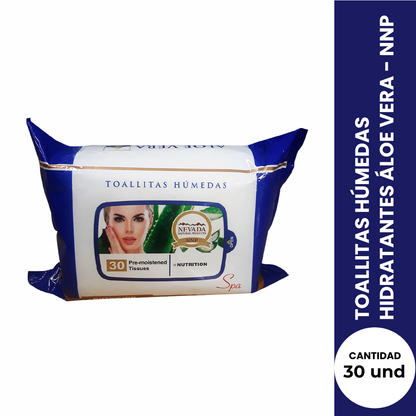 NNP F. WIPES FACIAL ALOE VERA 30 PZA