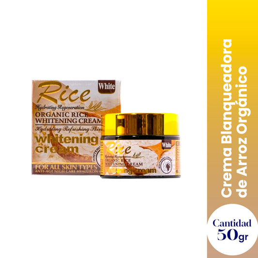 Wokali Crema de Arroz Orgánico – Iluminadora y Nutritiva 55g