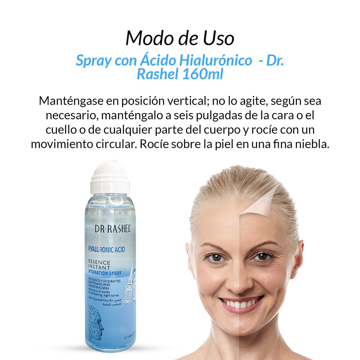 Dr. Rashel Spray de Hidratación Instantánea con Ácido Hialurónico – 160ml