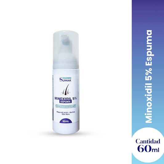 Minoxidil en espuma 5% 60ml - Dermo Sumak
