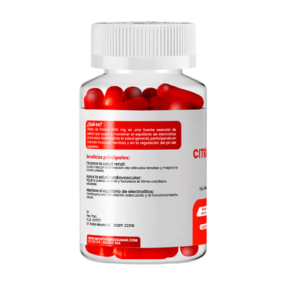 CITRATO DE POTASIO 100 CAPSULAS DERMO SUMAK