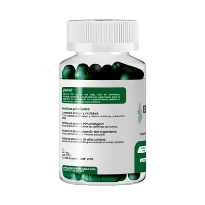 ESPIRULINA 500 MG  PLUS+ X 100 CAP