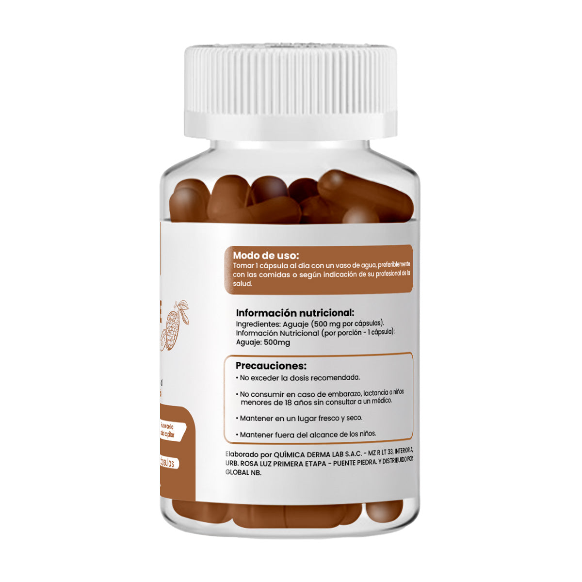 AGUAJE PLUS 100 CAPSULAS DERMO SUMAK
