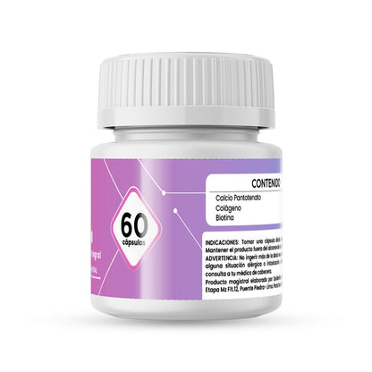 BIOTINA 10 MG & COLAGENO 10 MG X 60 CAPSULAS - DERMO SUMAK