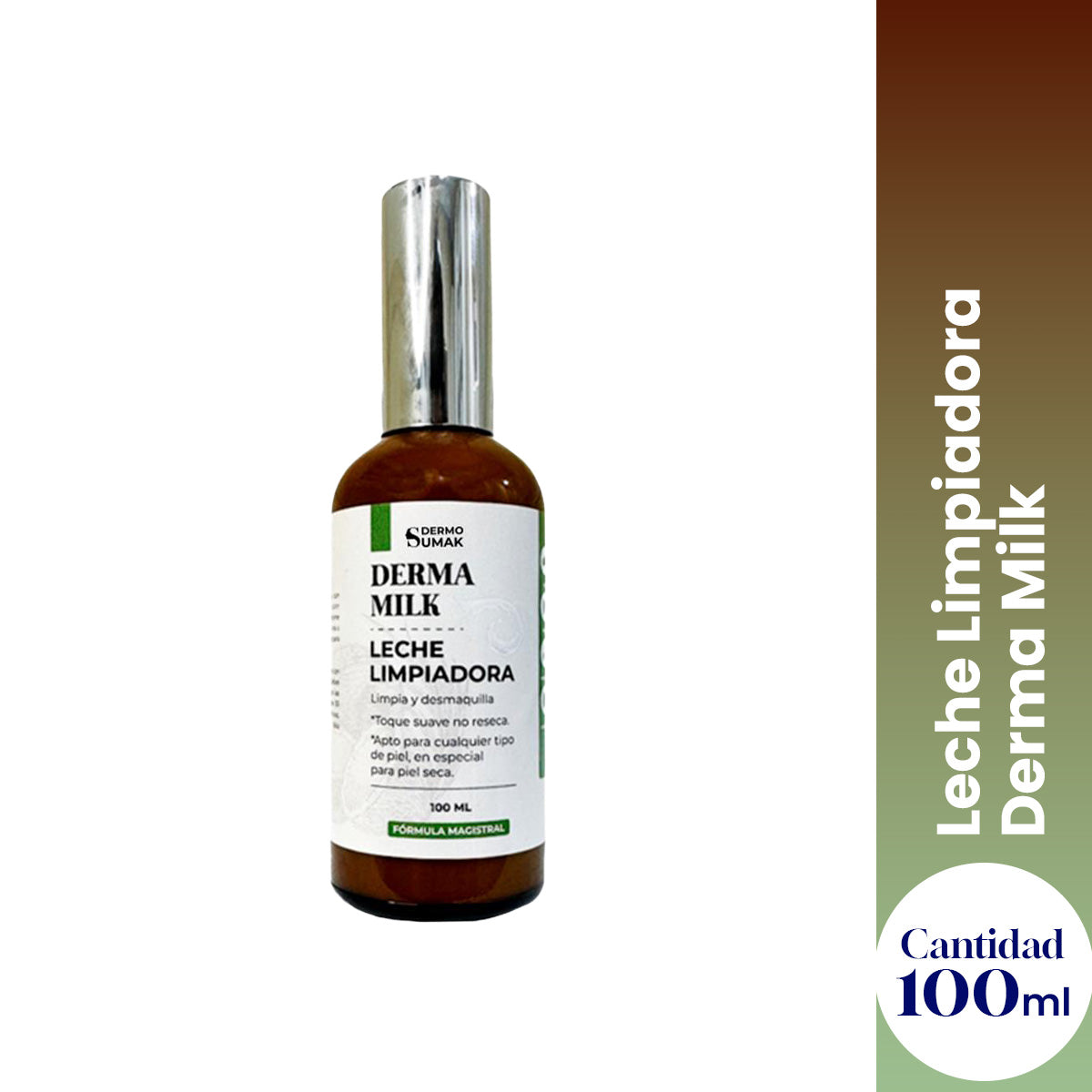 Dermo Sumak Derma Milk – Leche Limpiadora Facial 100ml