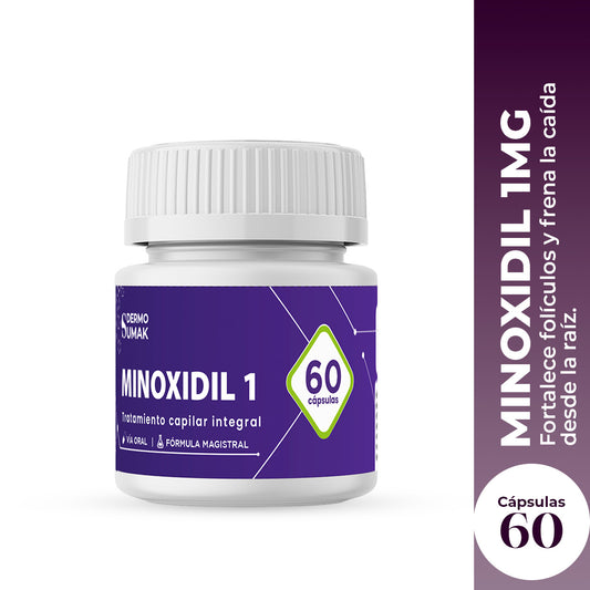 MINOXIDIL 1 MG 60 CAPSULAS DERMO SUMAK