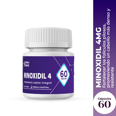 MINOXIDIL 4MG 60 CAPSULAS - DUERMO SUMAK