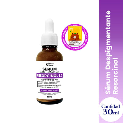 Sérum Despigmentante Resorcinol 30ml - Dermo Sumak