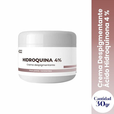 Crema Despigmentante Hidroquinona 4% 30gr - Dermo Sumak