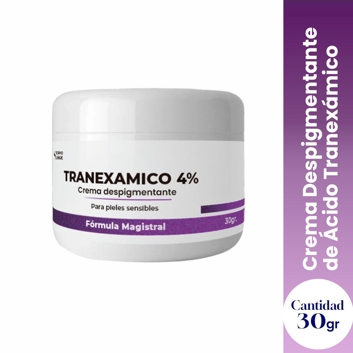 Crema Despigmentante Ácido Tranexámico 30gr - Dermo Sumak