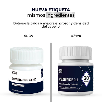 DUTASTERIDE 0.5 MG X 30 CAPSULAS - DERMO SUMAK