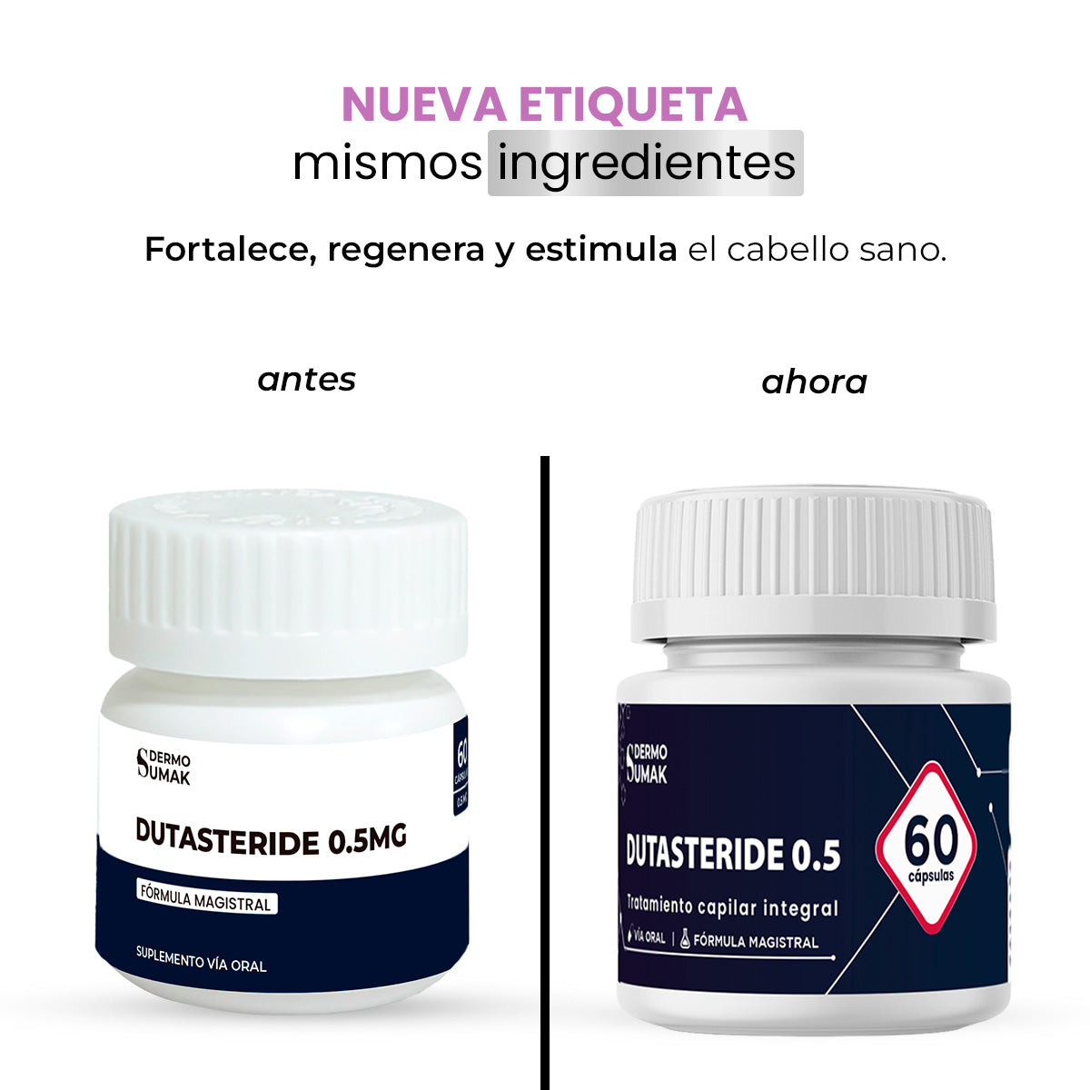 DUTASTERIDE 0.5 MG X 60 CAPSULAS- DERMO SUMAK