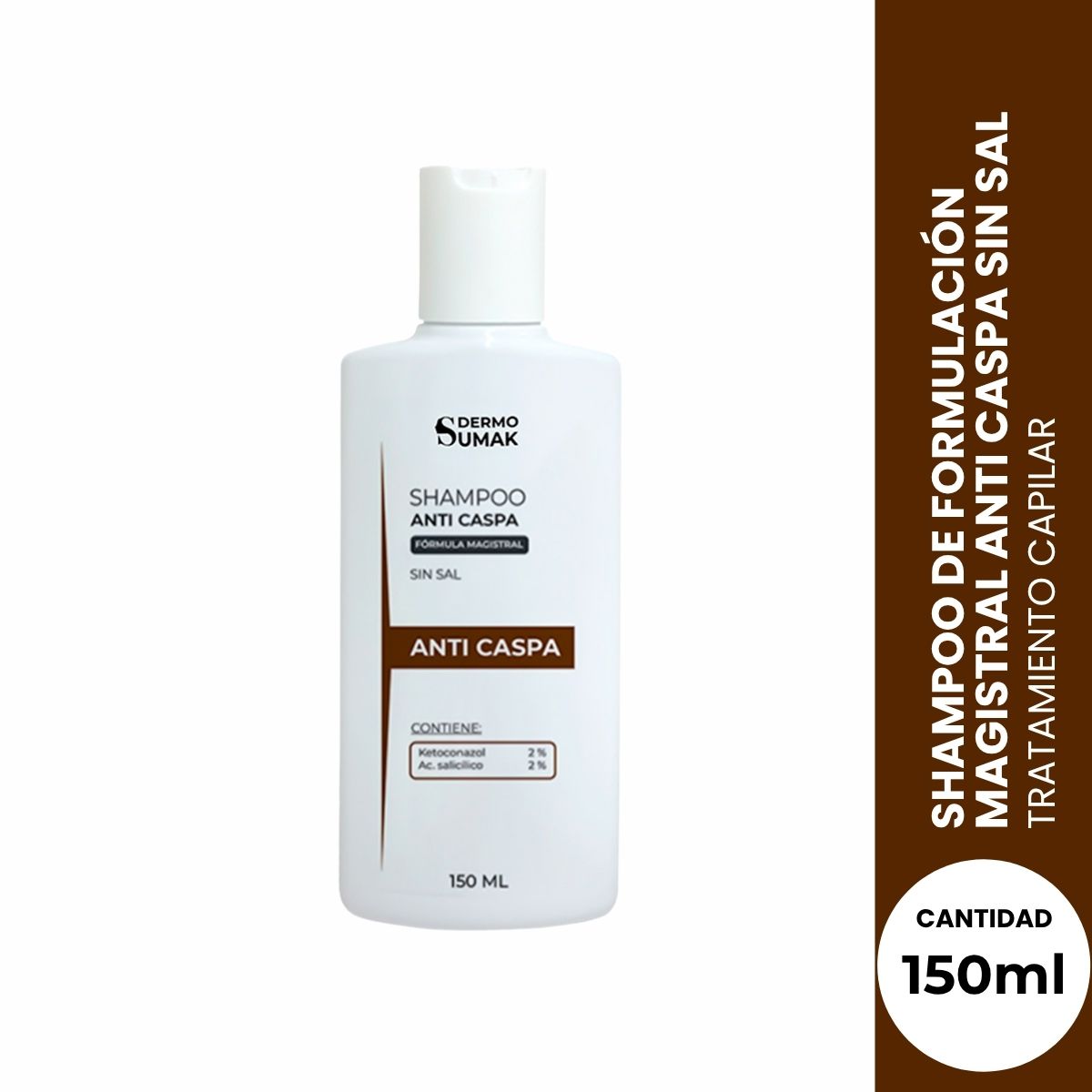 SHAMPOO ANTI CASPA 150ML - DERMO SUMAK