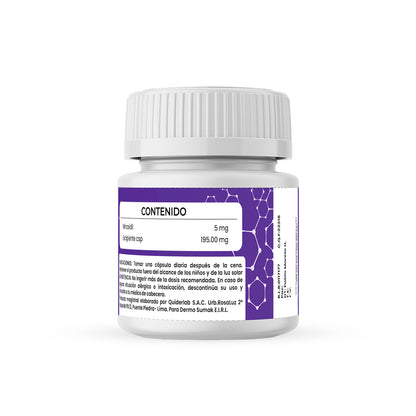 MINOXIDIL 5MG X 60CAPSULAS - DERMO SUMAK