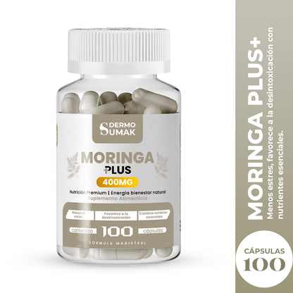 MORINGA 400 MG PLUS+ X 100 CAP