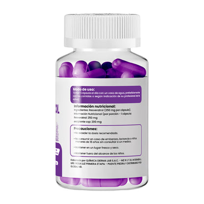 RESVERATROL PLUS 250MG DERMO SUMAK