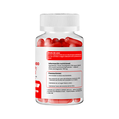 CITRATO DE MAGNESIO 100 CAPSULAS DERMO SUMAK