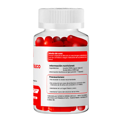 INOSITOL ACIDO FOLICO 100 CAPSULAS DERMO SUMAK